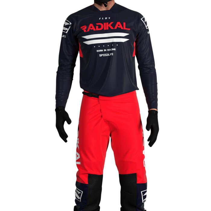 CONJUNTO MX FLUX ROJO/AZUL - Image 1