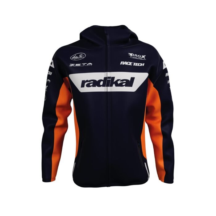 ROMPEVIENTO IRON NARANJA-AZUL - Image 1