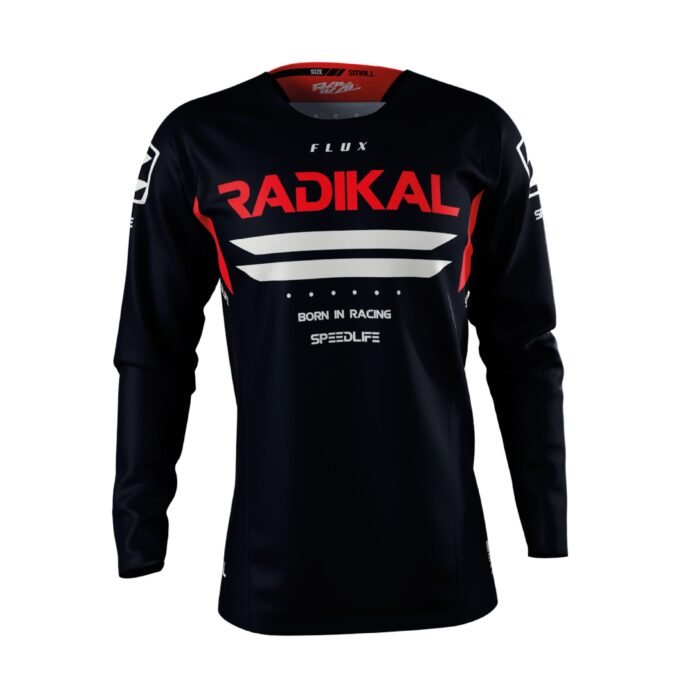 JERSEY MX FLUX ROJO/AZUL - Image 1