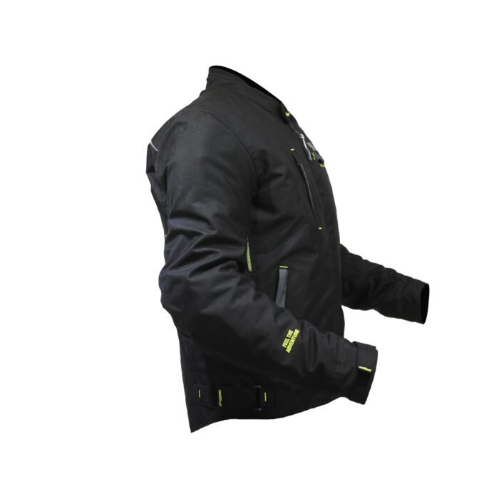 CAMPERA MOTO CONCEPT NEGRO IMPERMEABLE PROTECCION DESMONTABLE - Image 2
