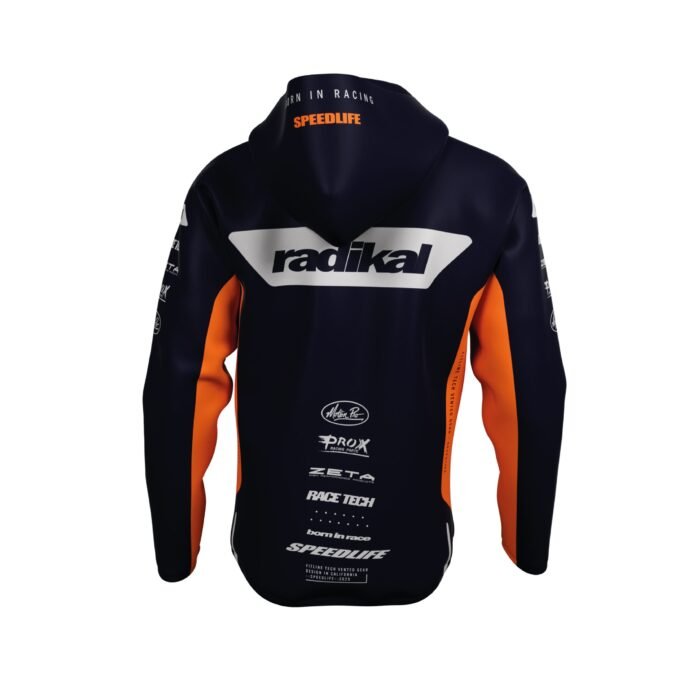 ROMPEVIENTO IRON NARANJA-AZUL - Image 3
