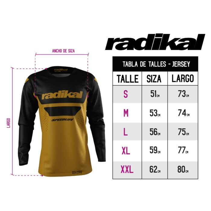 JERSEY MX HALO GOLD - Image 4