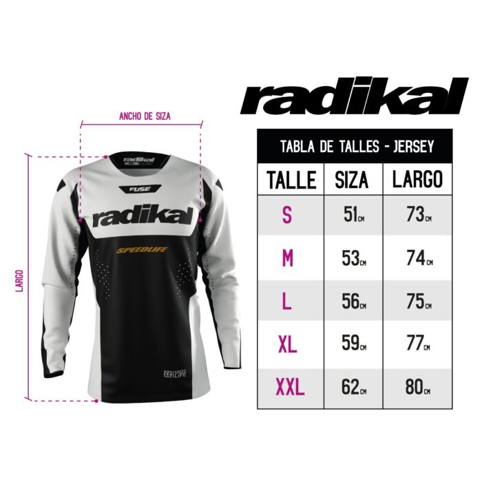 JERSEY MX FUSE BLANCO - Image 4