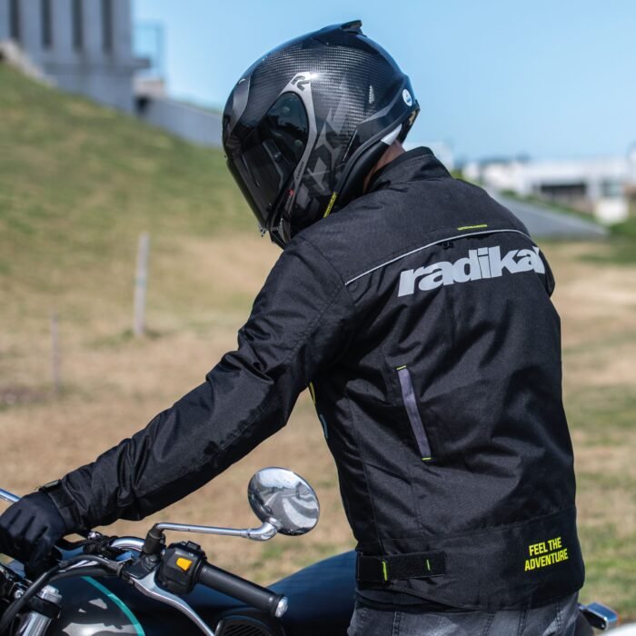 CAMPERA MOTO CONCEPT NEGRO IMPERMEABLE PROTECCION DESMONTABLE - Image 5