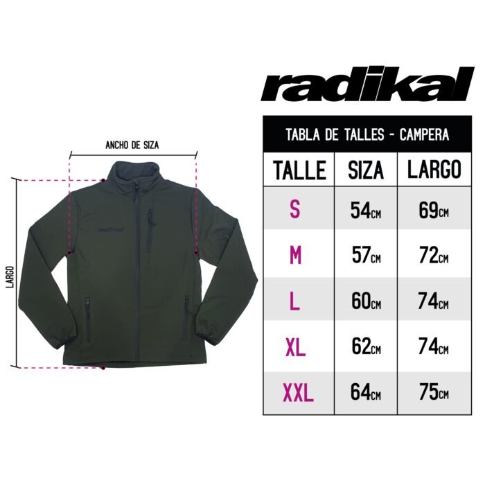 CAMPERA SOFTSHELL MILITAR - Image 6