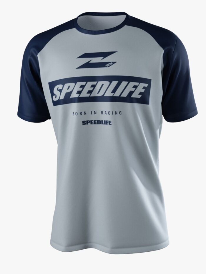 JERSEY SPEED AZUL MTB - ENDURO Y TRAIL MANGA CORTA 30 OFF - Image 1