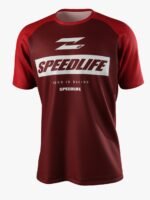 JERSEY SPEED ROJO MTB - ENDURO Y TRAIL MANGA CORTA 30 OFF