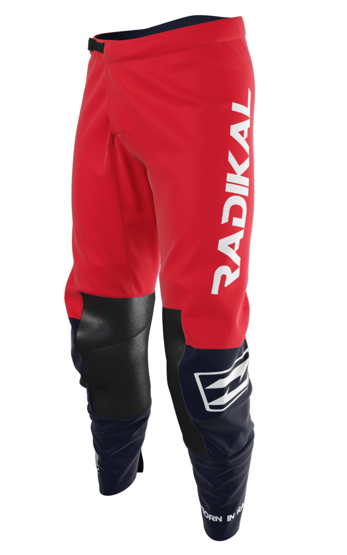 PANTALON MX FLUX ROJO/AZUL - Image 1