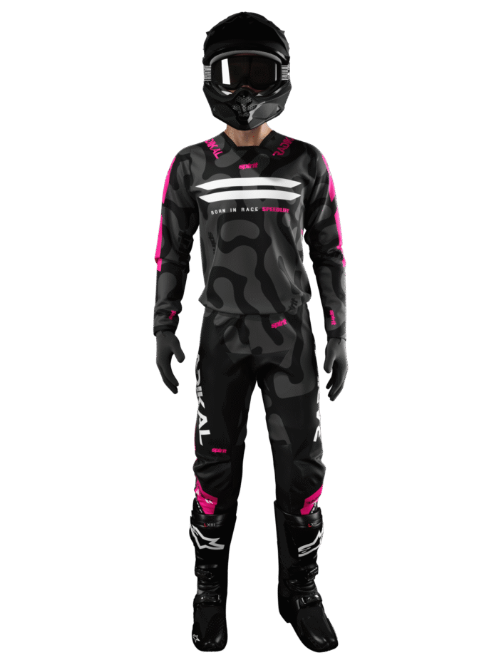 CONJUNTO SPIRIT NEGRO-MAGENTA - Image 2
